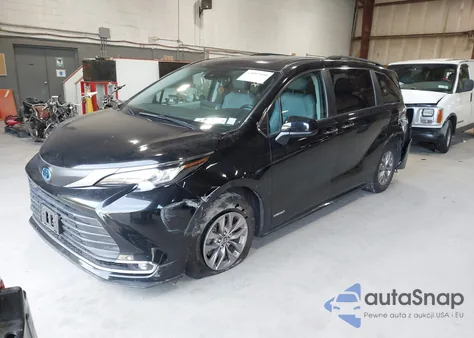 2021 Toyota Sienna Xle from USA, damaged, VIN 5TDYRKEC1MS017013